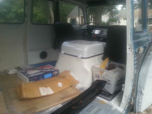 1969 Blue GMC G-10 Sportvan Window Van