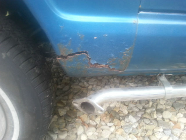 1969 Blue GMC G-10 Sportvan Window Van