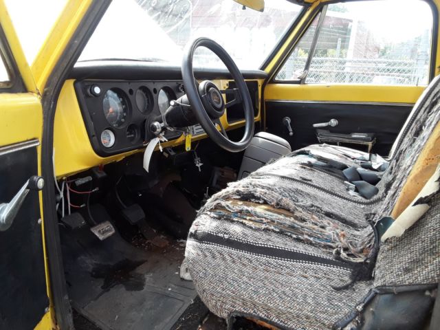 1969 Yellow GMC Sierra 1500 Standard Cab Pickup