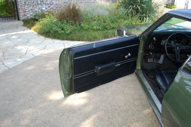 1969 Green Pontiac Firebird Coupe