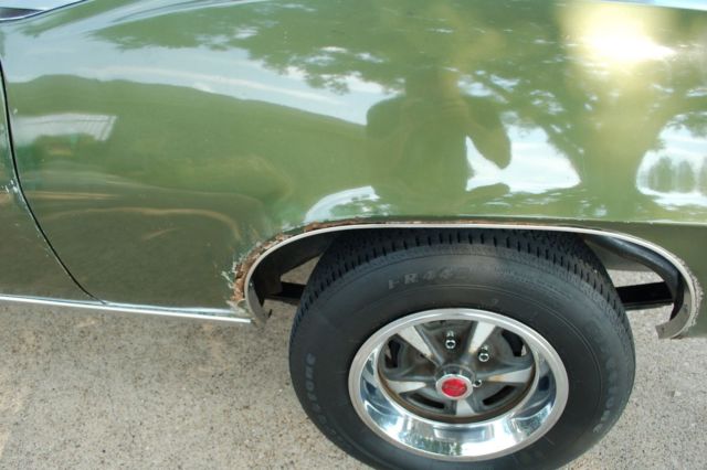 1969 Green Pontiac Firebird Coupe
