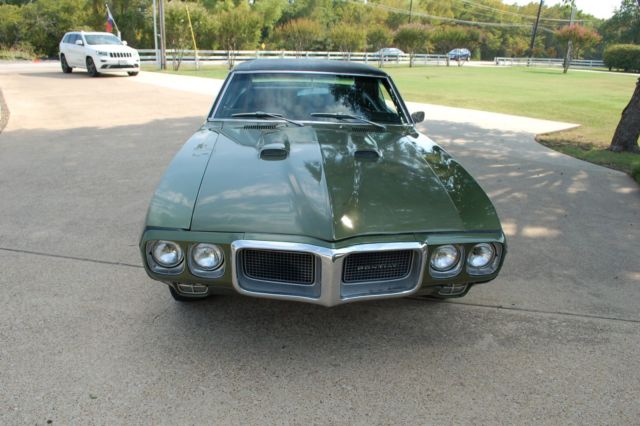 1969 Green Pontiac Firebird Coupe