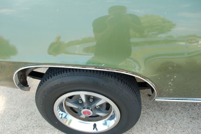 1969 Green Pontiac Firebird Coupe