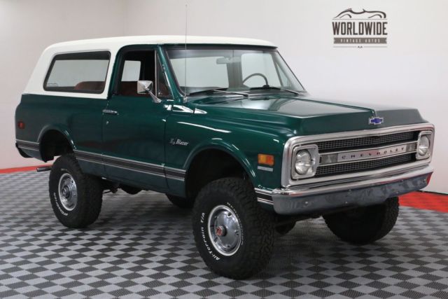 1969 Green Chevrolet Blazer