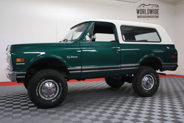1969 Green Chevrolet Blazer