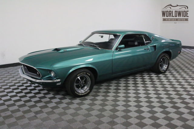 1969 Green Ford Mustang