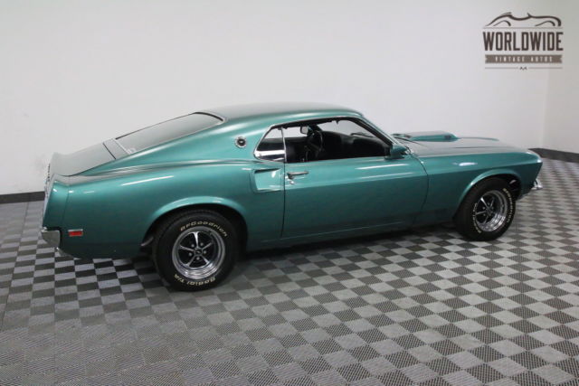 1969 Green Ford Mustang