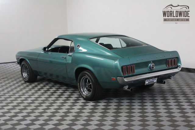 1969 Green Ford Mustang