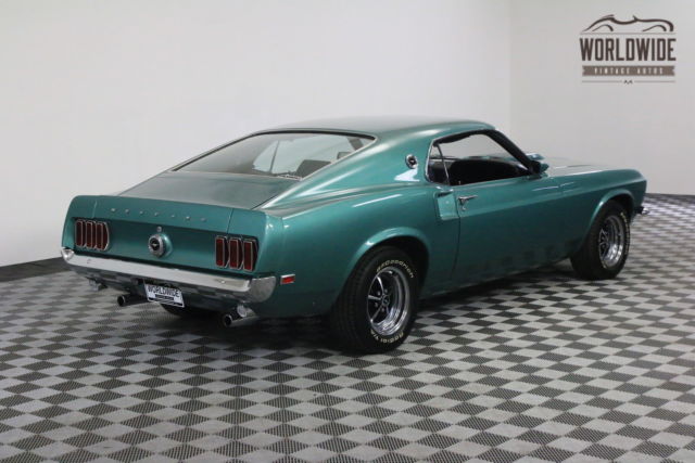 1969 Green Ford Mustang