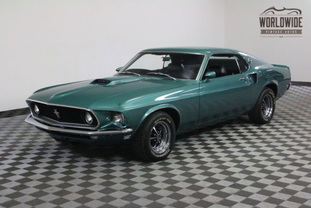 1969 Green Ford Mustang