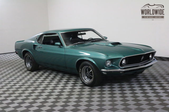 1969 Green Ford Mustang