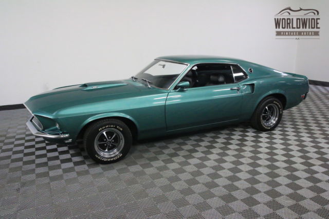 1969 Green Ford Mustang