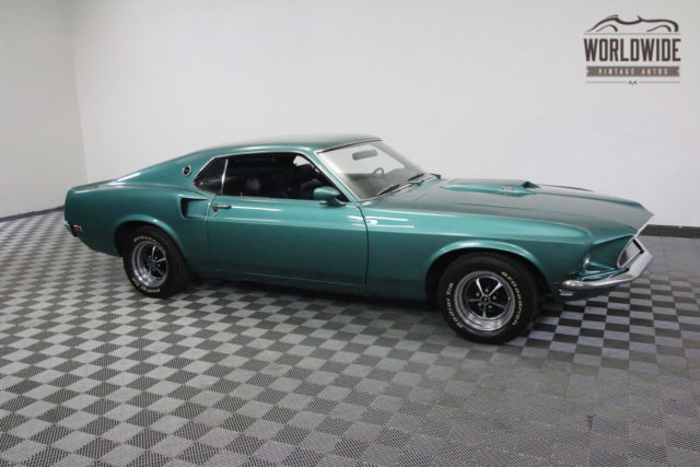 1969 Green Ford Mustang