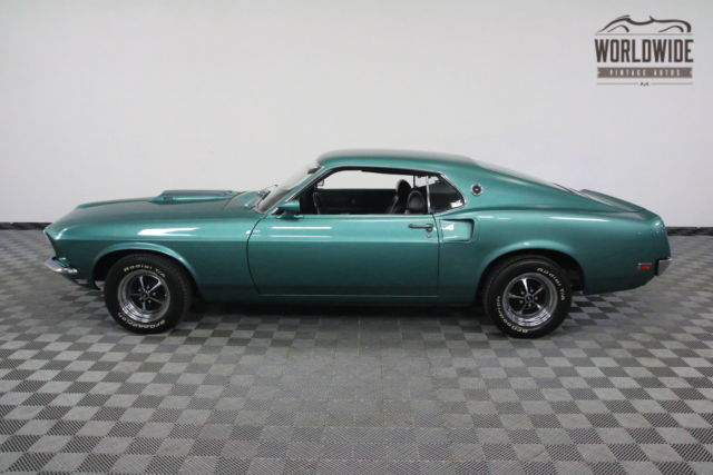 1969 Green Ford Mustang