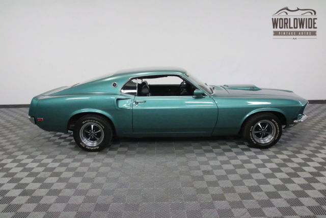 1969 Green Ford Mustang