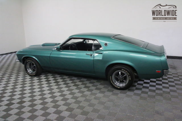 1969 Green Ford Mustang