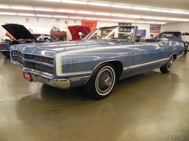 1969 Blue Ford Galaxie