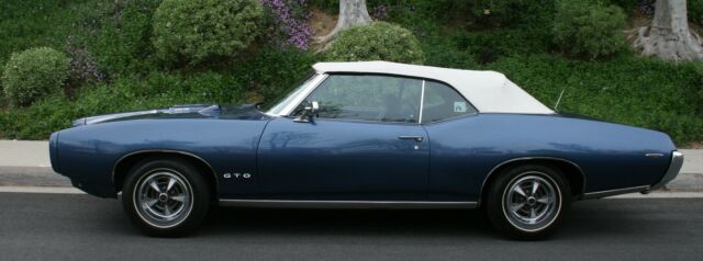 1969 BLUE Pontiac GTO Convertible