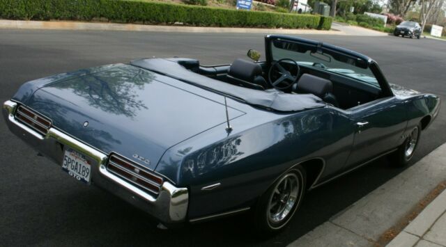 1969 BLUE Pontiac GTO Convertible