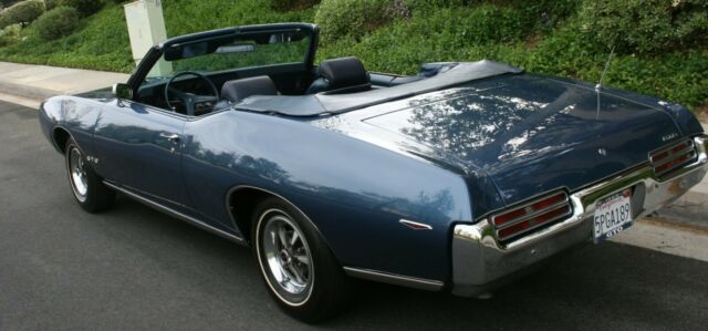 1969 BLUE Pontiac GTO Convertible