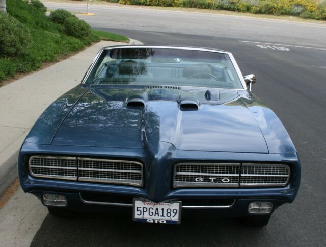 1969 BLUE Pontiac GTO Convertible