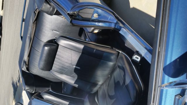 1969 Blue Pontiac GTO Convertible