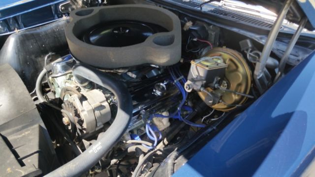 1969 Blue Pontiac GTO Convertible