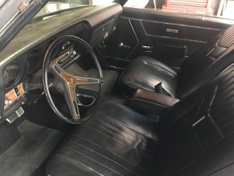 1969 Silver Pontiac GTO Coupe