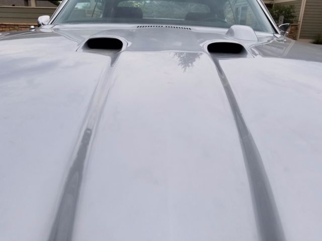 1969 Silver Pontiac GTO Coupe