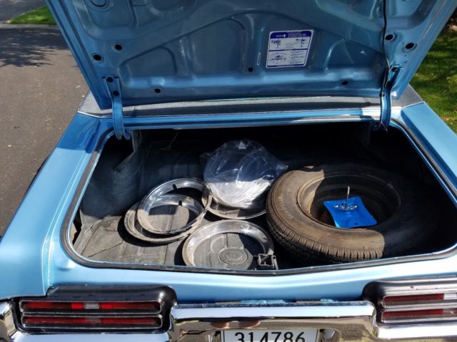 1969 Blue Pontiac GTO Coupe