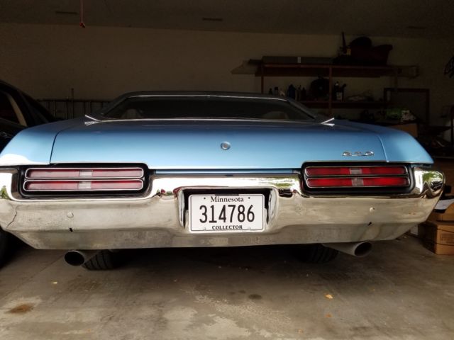 1969 Blue Pontiac GTO Coupe