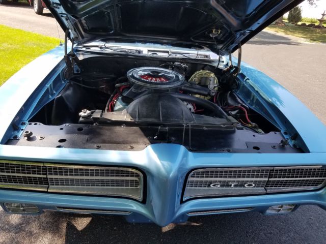 1969 Blue Pontiac GTO Coupe