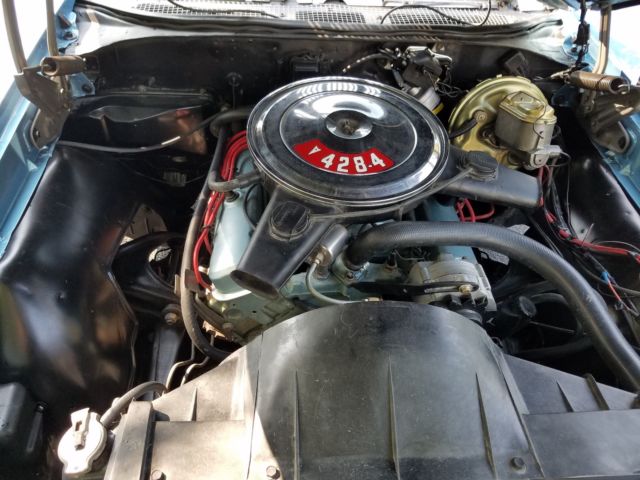 1969 Blue Pontiac GTO Coupe