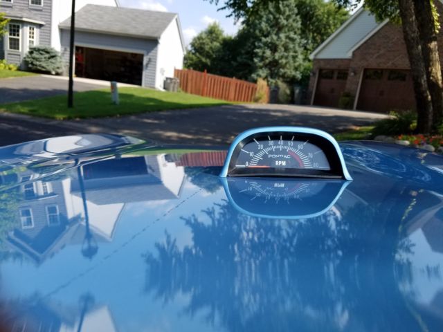 1969 Blue Pontiac GTO Coupe