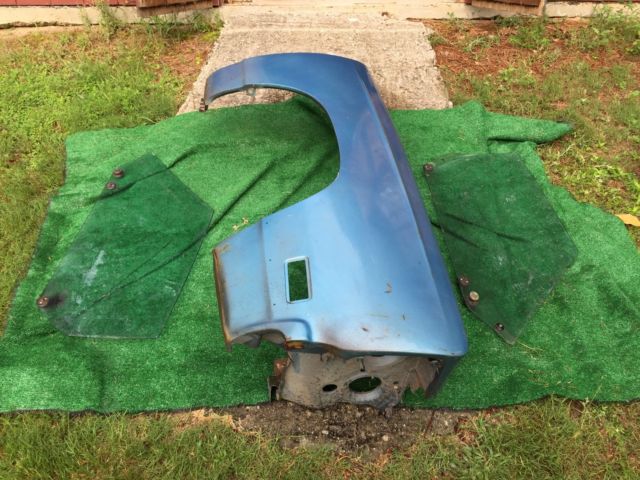 1969 Blue Plymouth GTX Convertible