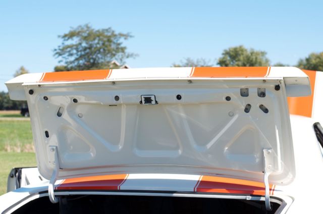 1969 White Chevrolet Camaro Coupe