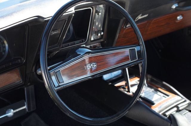 1969 White Chevrolet Camaro Coupe