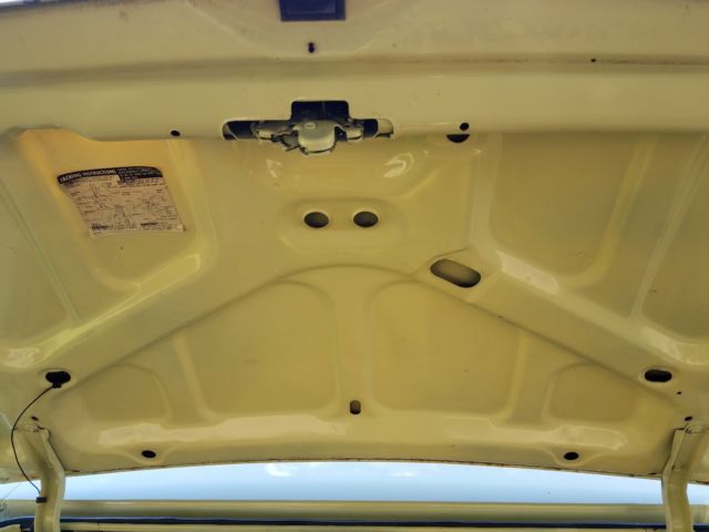 1969 Yellow Chevrolet Impala Convertible