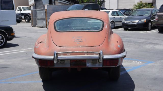1969 Red Jaguar E-Type Coupe