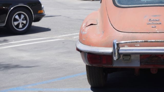 1969 Red Jaguar E-Type Coupe