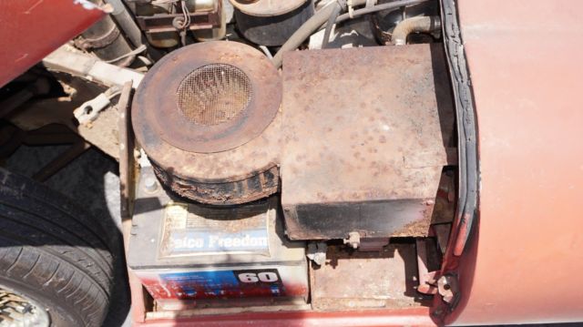 1969 Red Jaguar E-Type Coupe