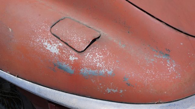 1969 Red Jaguar E-Type Coupe