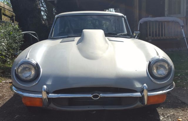1969 primer Jaguar E-Type Coupe