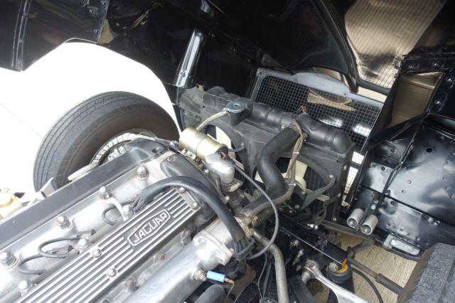 1969 Black Jaguar E-Type Convertible