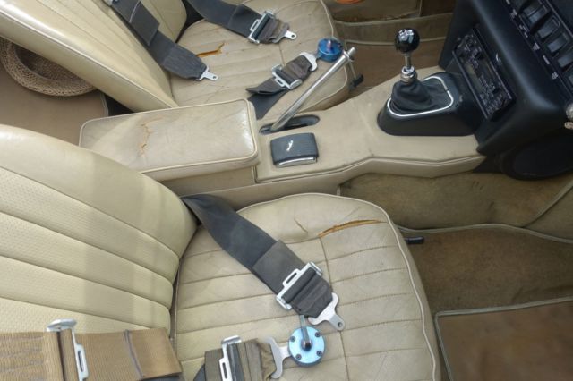 1969 Black Jaguar E-Type Convertible