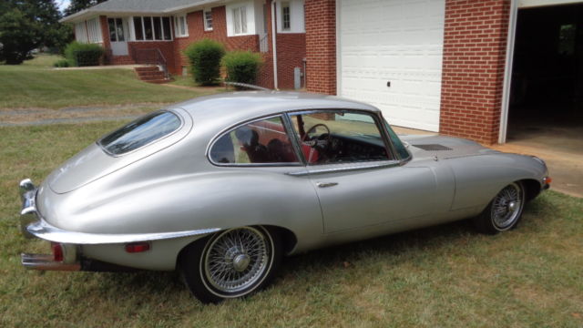 1969 Red Jaguar E-Type Coupe