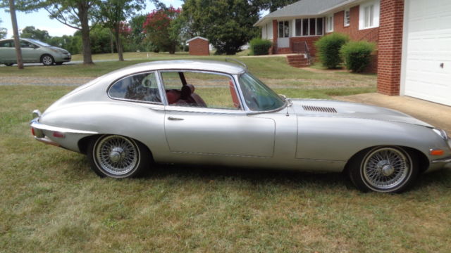 1969 Red Jaguar E-Type Coupe