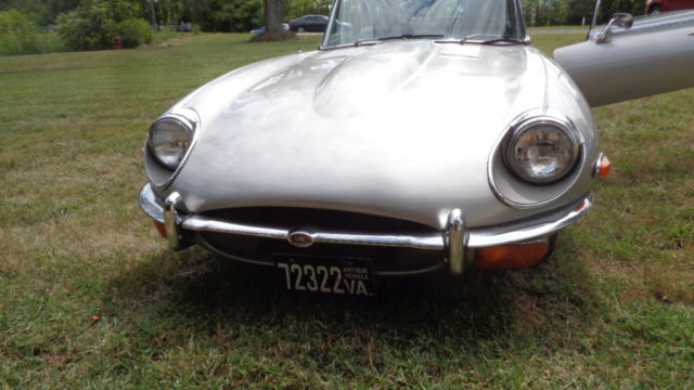 1969 Red Jaguar E-Type Coupe