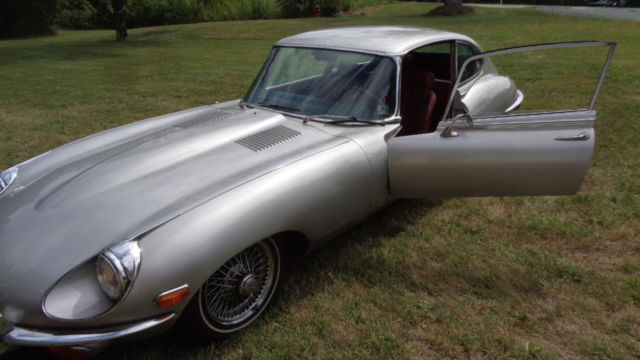 1969 Red Jaguar E-Type Coupe