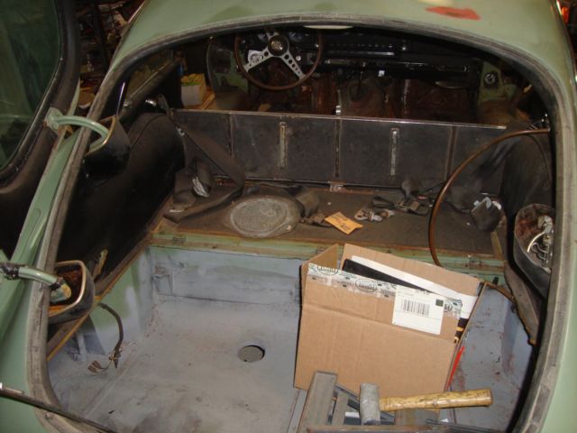 1969 Willow Green Jaguar E-Type Coupe